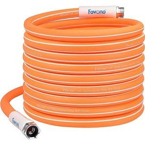 Fevone Garden Hose 100 ft Heavy Duty Water Hose 5/8 Garden Hose 100 feet